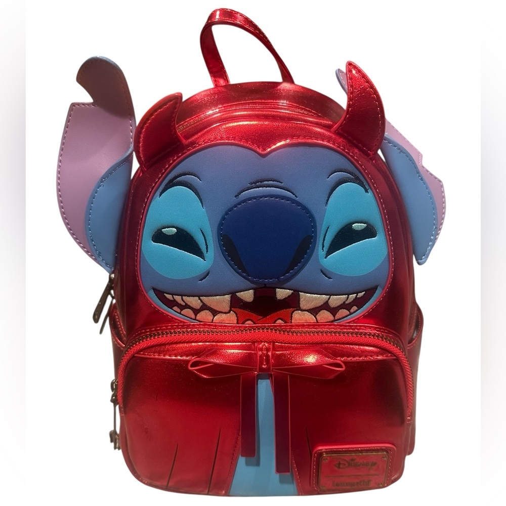 Loungefly Disney Stitch Devil Cosplay Mini Backpack